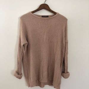 BRADNY MELVILLE PALE PINK SWEATER!